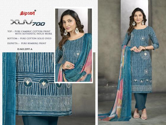 BIPSON-FACTORY-OUTLET-XUV-2597-PURE-CAMBRIC-COTTON-PRINT-WITH-AUTHENTIC-PATCH-WORK-DRESS-MATERIAL-CATALOGUE-5