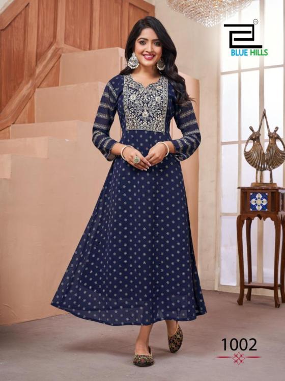 BLUE-HILLS-LAKME-BLUE-HILLS-GEORGETTE-WITH-FOIL-PRINT-WITH-SEQUINCE-EMBROIDERY-NECK-FULL-SLEEVES-KURTI-CATALOGUE-4