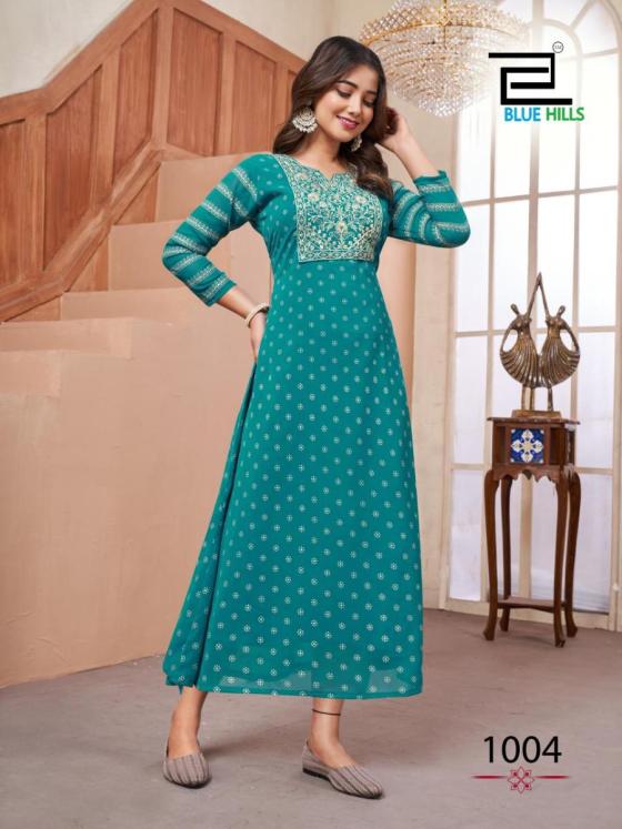 BLUE-HILLS-LAKME-BLUE-HILLS-GEORGETTE-WITH-FOIL-PRINT-WITH-SEQUINCE-EMBROIDERY-NECK-FULL-SLEEVES-KURTI-CATALOGUE-8