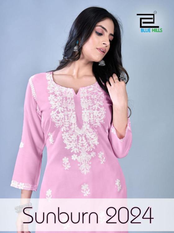 BLUE-HILLS-SUNBURN-2024-14-KG-RAYON-WITH-WORK-WITH-WHITE-THREAD-WORK-KURTI-TOP-CATALOGUE-1