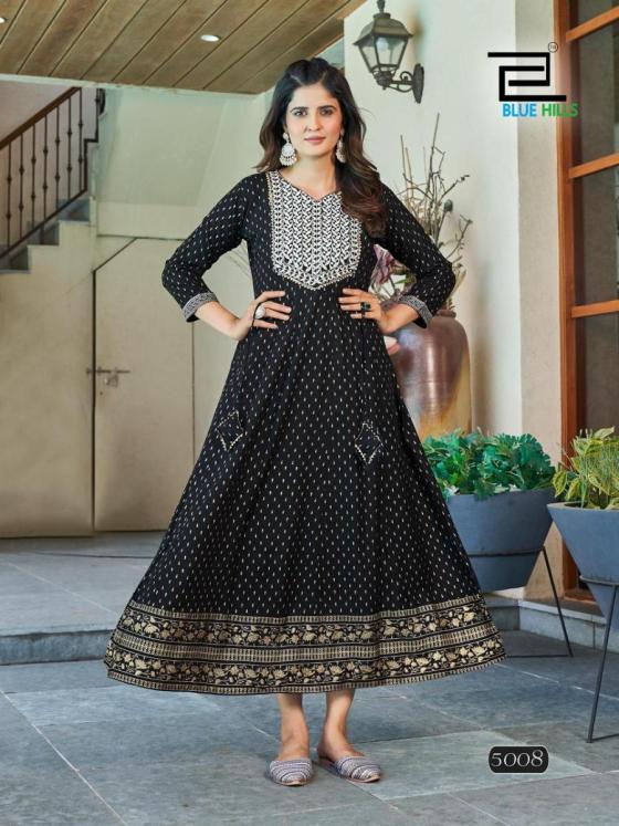 BLUE-HILLS-WALKWAY-VOL-50-RAYON-14-KG-FOIL-PRINT-ANARKALI-GOWN-WITH-NECK-EMBROIDERY-AND-ACCESSORIES-BEAUTIFUL-KURTIS-CATALOGUE-3