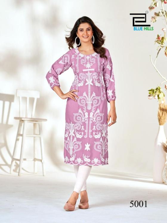 BLUE-HILS-KIARA-VOL-5-RAYON-14-KG-WITH-LUCKHNAVI-WORK-BALLOON-SLEEVES-LOOK-WITH-WORK-KURTI-CATALOGUE-10