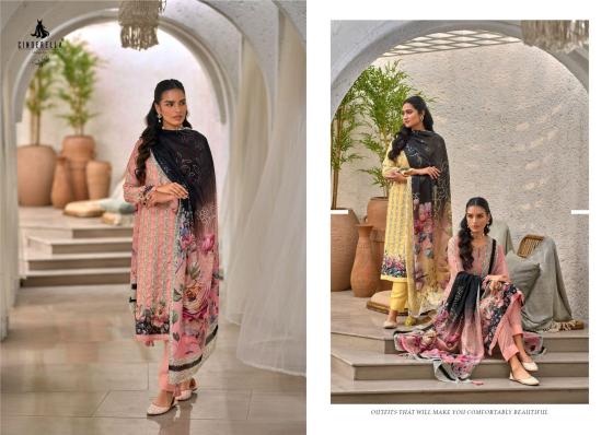 CINDRELLA-SONE-KI-CHIDYA-SUMMER-RUBIA-PURE-LWAN-COTTON-DIGITAL-PRINT-WITH-DELECTED-HANDWORK-KURTI-PANT-CATLOG-12