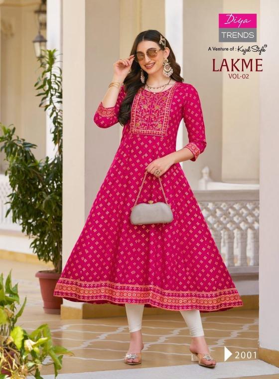 DIYA-TRENDS-LAKME-VOL-2-REYON-FANCY-EMBROIDERY-WORK-GOLD-PRINTS-DESIGNER-KURTI-GOWNS-CATALOGUE-11