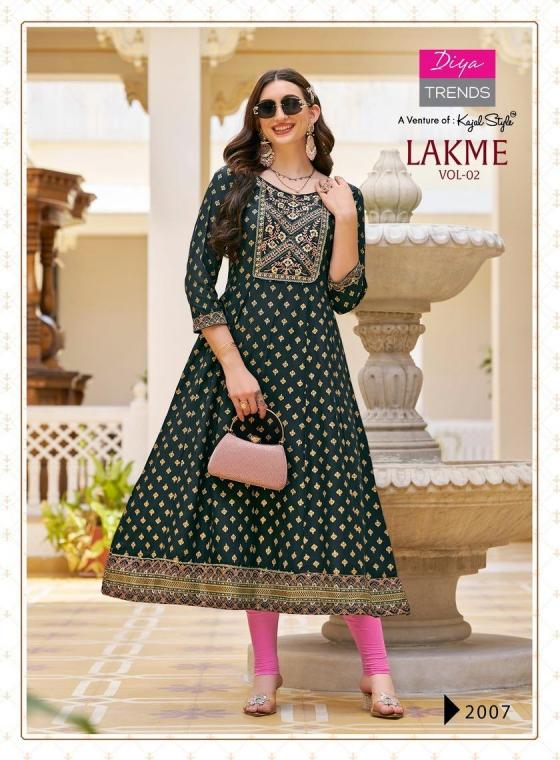 DIYA-TRENDS-LAKME-VOL-2-REYON-FANCY-EMBROIDERY-WORK-GOLD-PRINTS-DESIGNER-KURTI-GOWNS-CATALOGUE-4