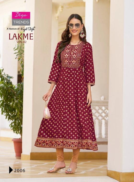 DIYA-TRENDS-LAKME-VOL-2-REYON-FANCY-EMBROIDERY-WORK-GOLD-PRINTS-DESIGNER-KURTI-GOWNS-CATALOGUE-5