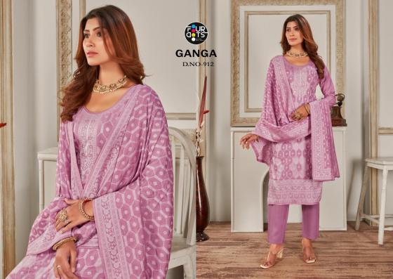 FOURDOTS-GANGA-PURE-MUSLIN-LAKHNAVI-JECQURAD-DRESS-MATERIAL-CATALOGUE-4