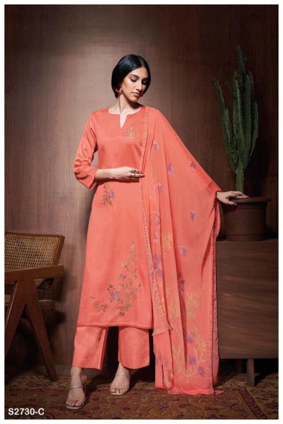 GANGA-AASHI-2730-PRIMIUM-COTTON-SILK-SATIN-SOLID-COLOUR-WITH-EMBROIDERY-AND-COTTON-LACE-PRE-COTTON-SILK-SATIN-SOILD-4