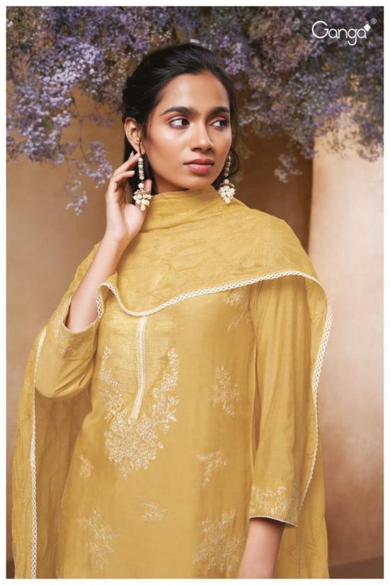 GANGA-BROOK-2445-PREMIUM-BEMBERG-SILK-SOLID-WITH-EMBROIDERY-HAND-WORK-COTTON-LACE-AND-4