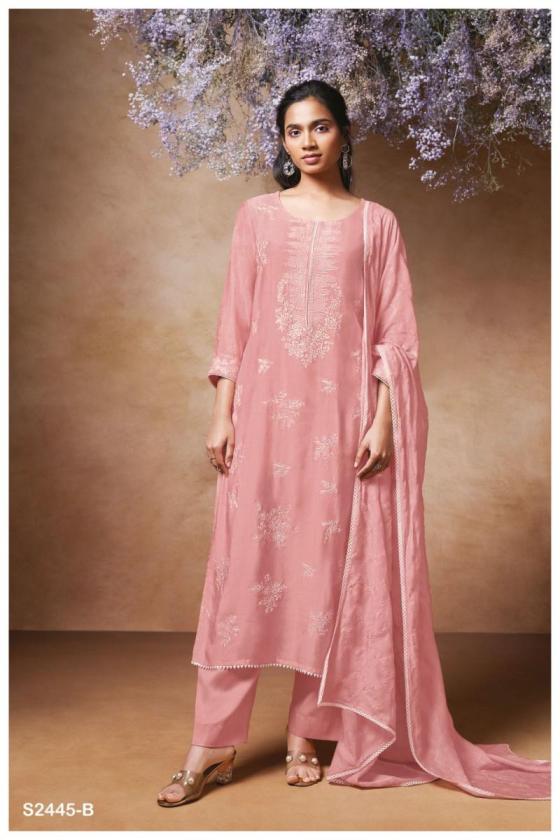 GANGA-BROOK-2445-PREMIUM-BEMBERG-SILK-SOLID-WITH-EMBROIDERY-HAND-WORK-COTTON-LACE-AND-6