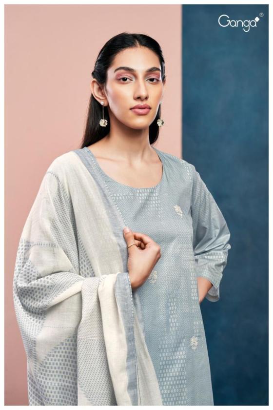 GANGA-DALLYN-2524-PEMIUM-COTTON-PRINTED-WITH-EMBROIDERY-HAND-WORK-AND-COTTON-LACE-FOR-DAMAN-DRESS-MATERIAL-CATALOGUE-8