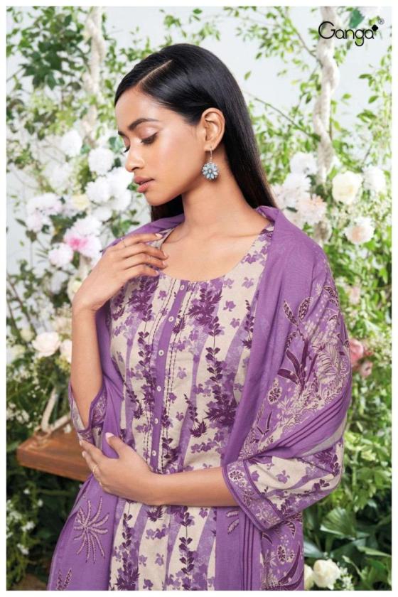 GANGA-ELKIN-2284-PREMIUM-COTTON-PRINTED-WITH-EMBROIDERY-BUTTON-WORK-DRESS-MATTERIAL-CATALOGUE-9