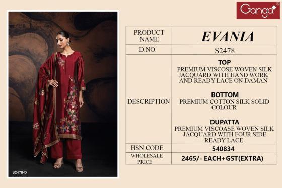 GANGA-EVANIA-2478-PREMIUM-VISCOSE-WOVEN-SILK-JACQUARD-WITH-HAND-WORK-AND-READY-LACE-ON-DAMAN-DRESS-MATERIAL-CATALOGUE-2