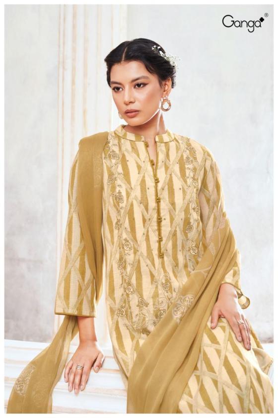 GANGA-JISINIA-2407-PREMIUM-COTTON-LINEN-PRINTED-WITH-EMBROIDERY-AND-SOLID-BORDER-ON-DAMAN-DRESS-MATERIAL-CATALOGUE-5