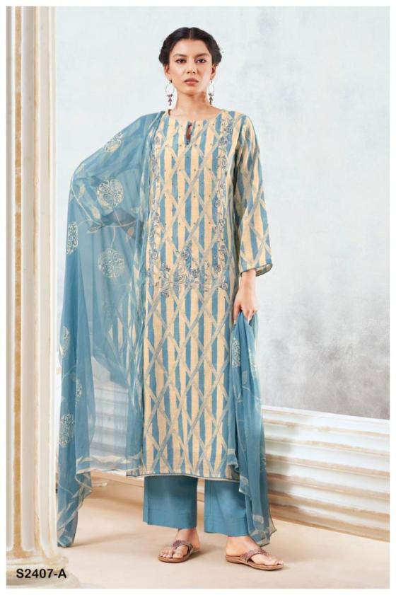 GANGA-JISINIA-2407-PREMIUM-COTTON-LINEN-PRINTED-WITH-EMBROIDERY-AND-SOLID-BORDER-ON-DAMAN-DRESS-MATERIAL-CATALOGUE-8