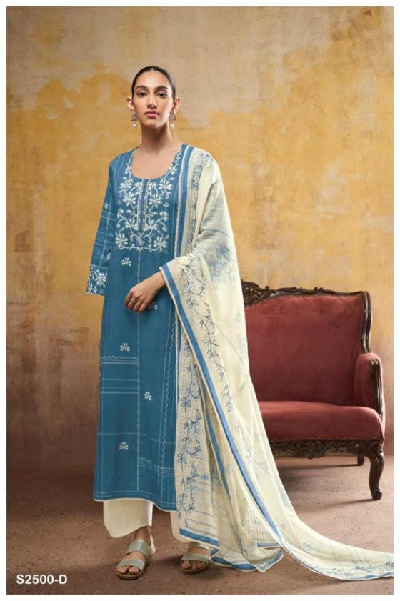 GANGA-JOYA-2500-PREMIUM-COTTON-PRINTED-WITH-EXTRA-SLEEVE-EMBROIDERY-AND-HAND-WORK-DRESS-MATERIAL-CATALOGUE-1