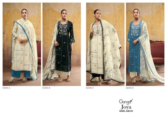 GANGA-JOYA-2500-PREMIUM-COTTON-PRINTED-WITH-EXTRA-SLEEVE-EMBROIDERY-AND-HAND-WORK-DRESS-MATERIAL-CATALOGUE-11