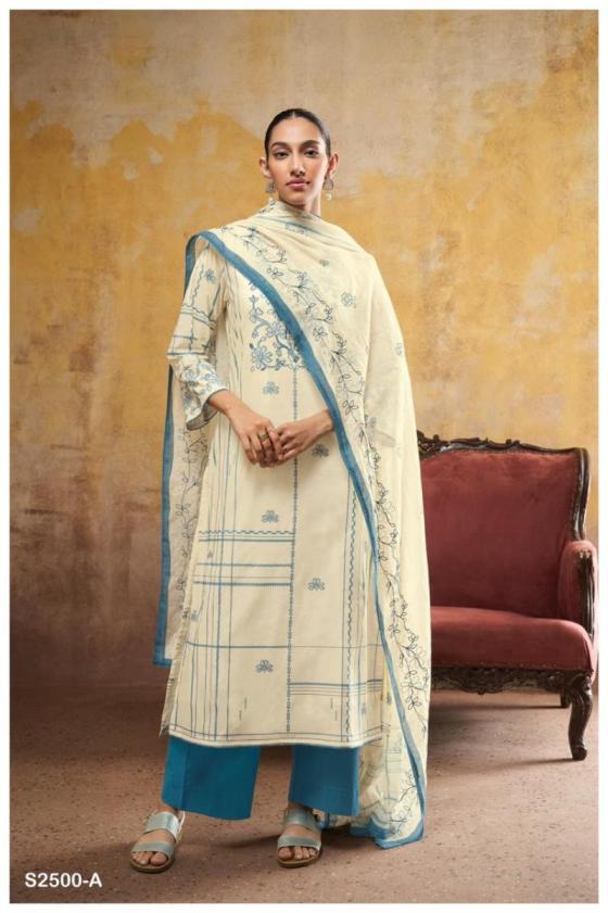 GANGA-JOYA-2500-PREMIUM-COTTON-PRINTED-WITH-EXTRA-SLEEVE-EMBROIDERY-AND-HAND-WORK-DRESS-MATERIAL-CATALOGUE-7