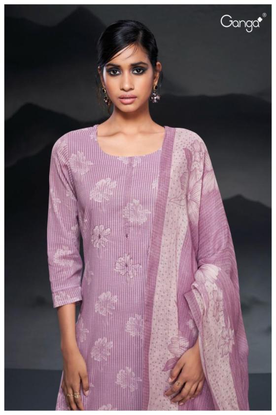 GANGA-KAILAH-2402-PEMIUM-COTTON-LINEN-PRINTED-WITH-EMBROIDERY-COTTON-LACE-DRESS-MATERIAL-CATALOGUE-2