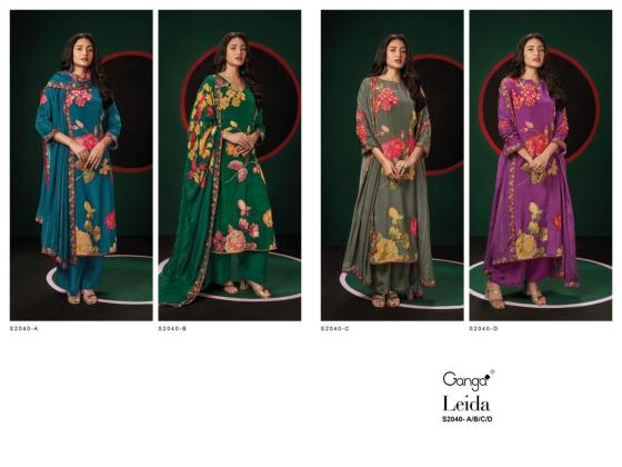 GANGA-LEIDA-2040-PREMIUM-PURE-SILK-CRAPE-WITH-HANDWORK-JARI-LACE-ON-DAMAN-DRESS-MATERIAL-CATALOGUE-4