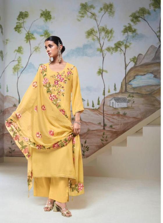 GANGA-NYSSA-PREMIUM-BEMBURG-SILK-SOLID-COLOURS-WITH-EMBROIDERY-AND-COTTON-LACE-AND-3