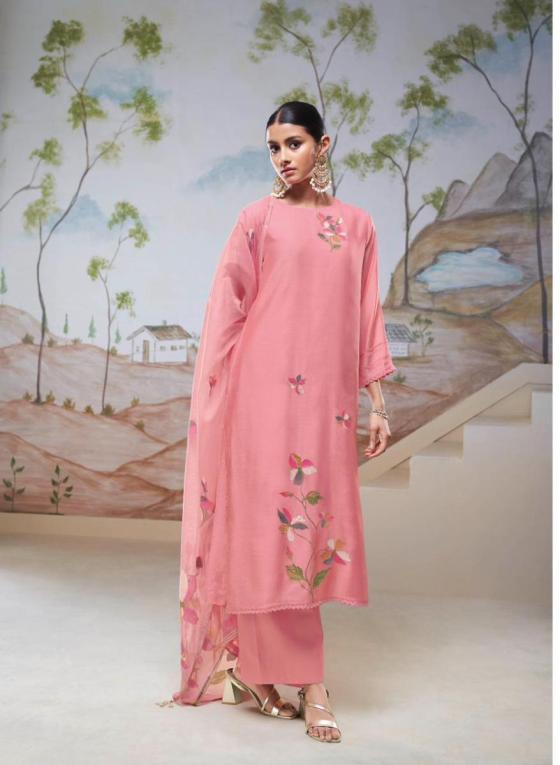 GANGA-NYSSA-PREMIUM-BEMBURG-SILK-SOLID-COLOURS-WITH-EMBROIDERY-AND-COTTON-LACE-AND-9