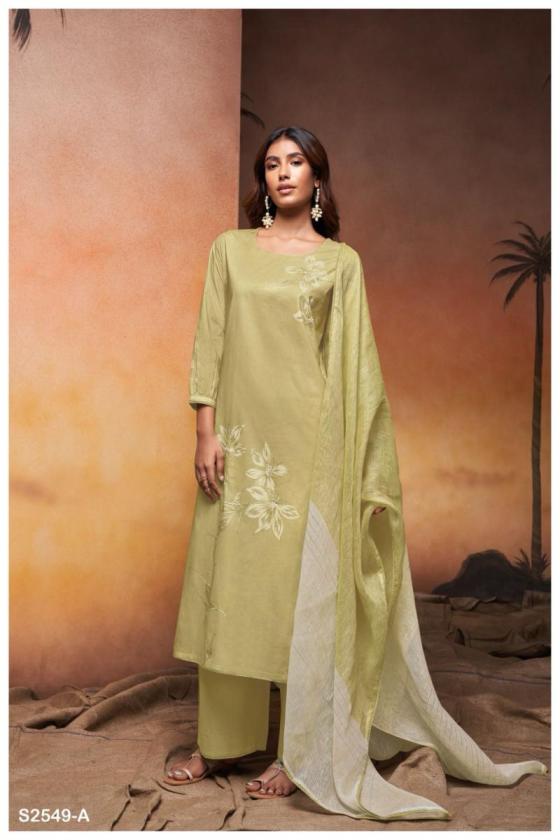 GANGA-OAKLEIGH-2549-PREMIUM-COTTON-PRINTED-WITH-HAND-WORK-COTTON-LACE-DRESS-MATERIAL-CATALOGUE-6