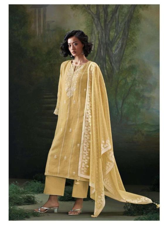 GANGA-PARISA-OREMIUM-PURE-LINEN-SOILD-COLOUR-WITH-EMBROIDERY-AND-HAND-WORK-KURTI-PANT-DUPATTA-DRESS-MATERIAL-CATALOGUE-8