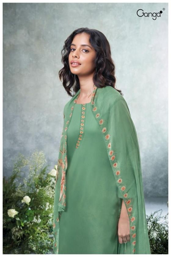 GANGA-PRACHI-2571-PREMIUM-COTTON-SILK-SOLID-WITH-PRINTED-NECK-AND-DAMAN-BORDER-DRESS-MATERIAL-CATALOGUE-2