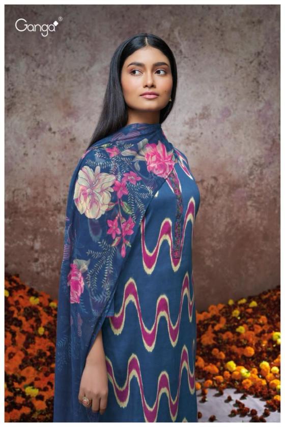 GANGA-SALLIE-2115-PREMIUM-COTTON-SILK-PRINTED-WITH-NECK-PLACKET-EMBROIDERY-SOLID-BORDER-DRESS-MATERIAL-CATALOGUE-8