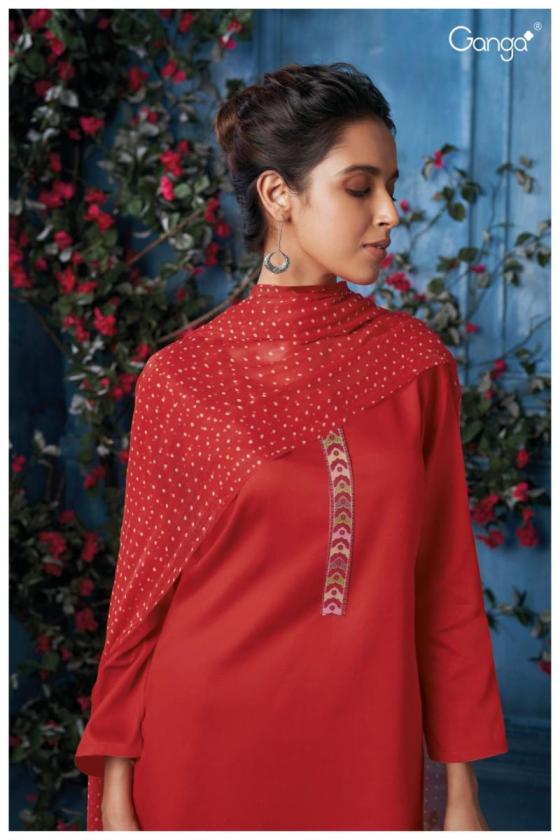 GANGA-SAYALI-2578-PREMIUM-COTTON-SILK-SOLID-WITH-PRINTED-NECK-AND-DAMAN-BORDER-DRESS-MATERIAL-CATLOGUE-4