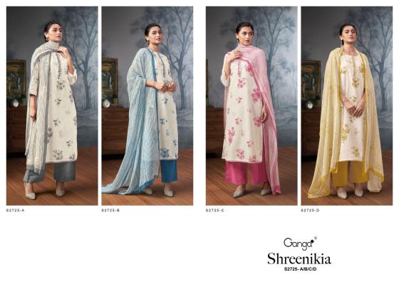 GANGA-SHREENIKIA-2725-PREMIUM-COTTON-PRINTED-WITH-EMBROIDERY-NECK-DAMAN-BORDER-HANDWORK-5