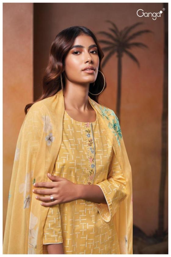 GANGA-TAYTUM-2480-PREMIUM-COTTON-PRINTED-WITH-EMBROIDERY-COTTON-LACE-WITH-PREMIUM-COTTON-SOLID-COLOUR-DUPATTA-PURE-CHIFFON-PRINTED-DRESS-MATERIAL-CATALOGUE-5