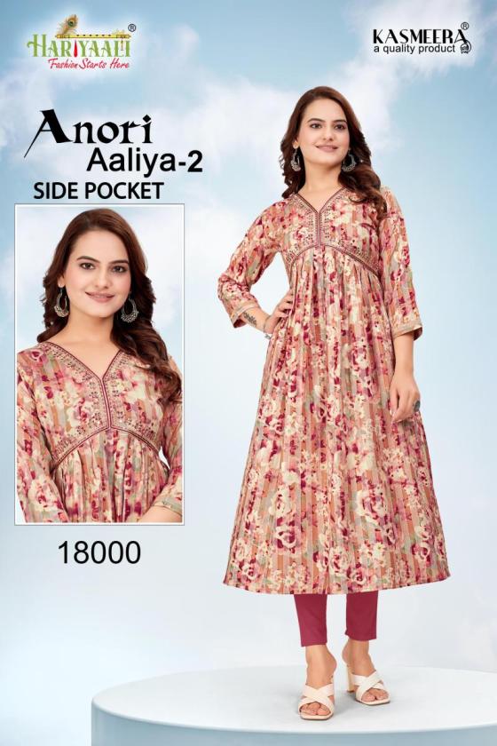 HARIYAALI-ANORI-AALIYA-VOL-2-RAYON-PATTERN-DISCHARGE-PRINT-WITH-BEAUTIFUL-EMBROIDERY-WORK-AALIUA-CUT-BEAUTIFUL-KURTIS-CATALOGUE-2