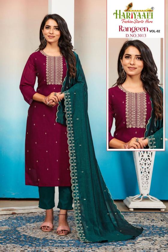 HARIYAALI-RANGEEN-VOL-2-VICHITRA-SILK-WITH-BEAUTIFUL-EMBROPIDERY-WORK-TOP-BOTTOM-AND-DUPATTA-AND-CREPE-SILK-INNER-KURTI-CATALOGUE-1