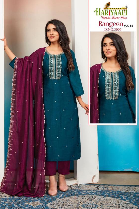 HARIYAALI-RANGEEN-VOL-2-VICHITRA-SILK-WITH-BEAUTIFUL-EMBROPIDERY-WORK-TOP-BOTTOM-AND-DUPATTA-AND-CREPE-SILK-INNER-KURTI-CATALOGUE-8