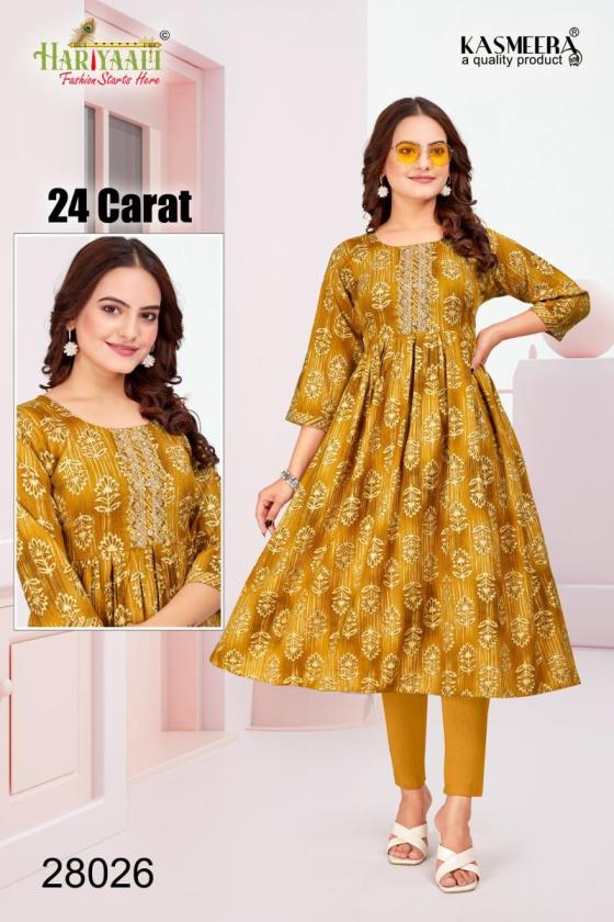 HARIYALI-KASMEERA-24-CARAT-VOL-6-TOP-TWO-TONE-RYON-WITH-BEAUTIFUL-EMBROIDERY-WORK-TIE-PATTERN-KURTI-CATLOG-18