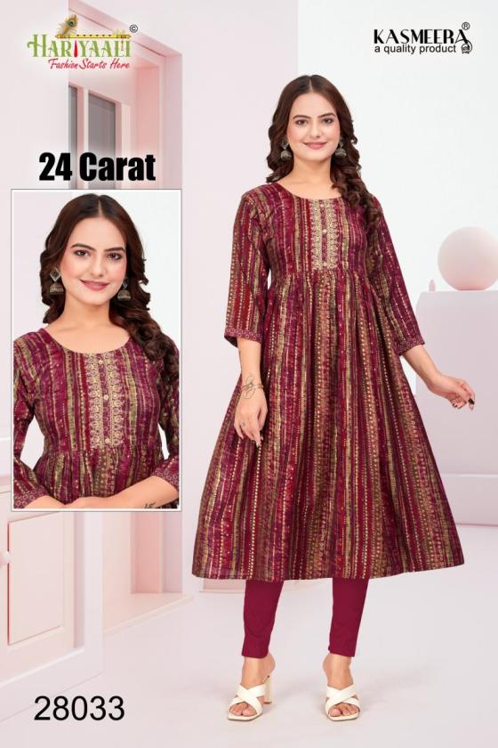 HARIYALI-KASMEERA-24-CARAT-VOL-6-TOP-TWO-TONE-RYON-WITH-BEAUTIFUL-EMBROIDERY-WORK-TIE-PATTERN-KURTI-CATLOG-25