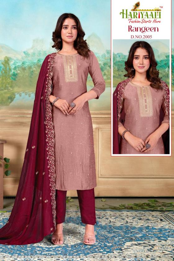 HARIYALI-RANGEEN-VICHITRA-SILK-WITH-BEAUTIFUL-EMBROIDERY-WORK-AND-INNER-KURTI-PANT-DUPATTA-CATALOGUE-2