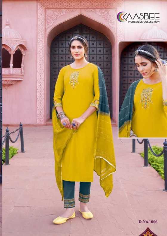 KAASBEE-RAJWADI-VOL-1-VISCOSE-CHINON-WITH-COTTON-FULL-INNER-AND-RAYON-SLUB-LYCRA-PANT-3