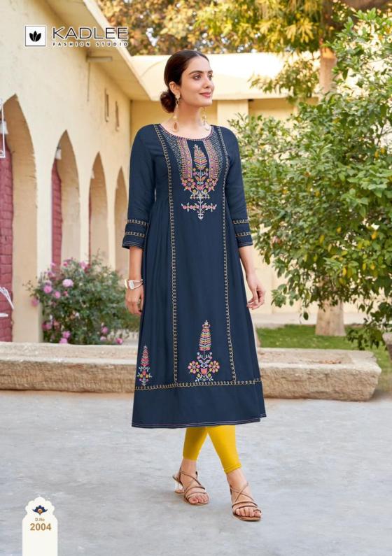 KADLEE-ANSHIKA-RAYON-WEAVING-EMBROIDERY-AND-HANDWORK-FROCK-STYLE-KURTI-CATALOGUE-6