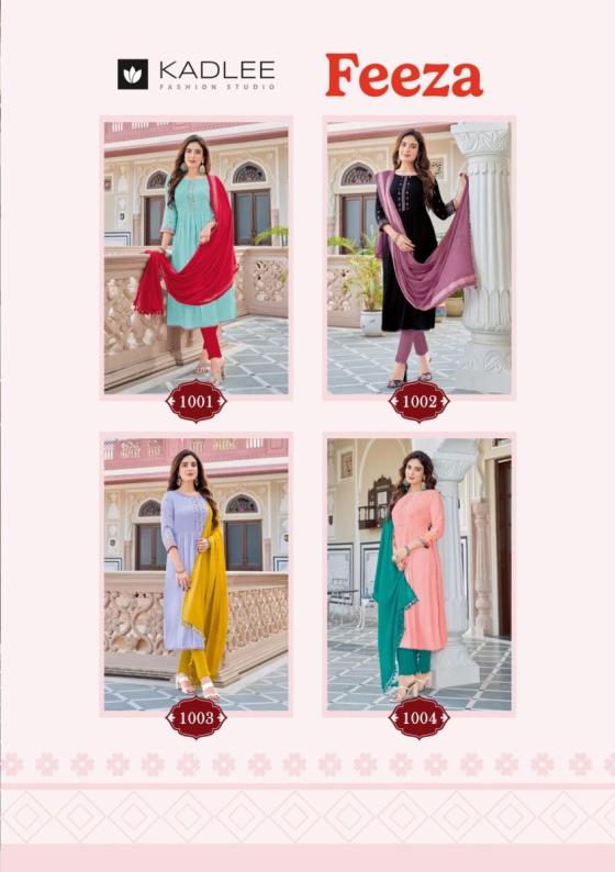 KADLEE-FEEZA-RAYON-WRINKLE-INNER-SOFT-COTTON-HANDWORK-EMBROIDERY-KURTI-PANT-DUPATTA-CATALAOGUE-1