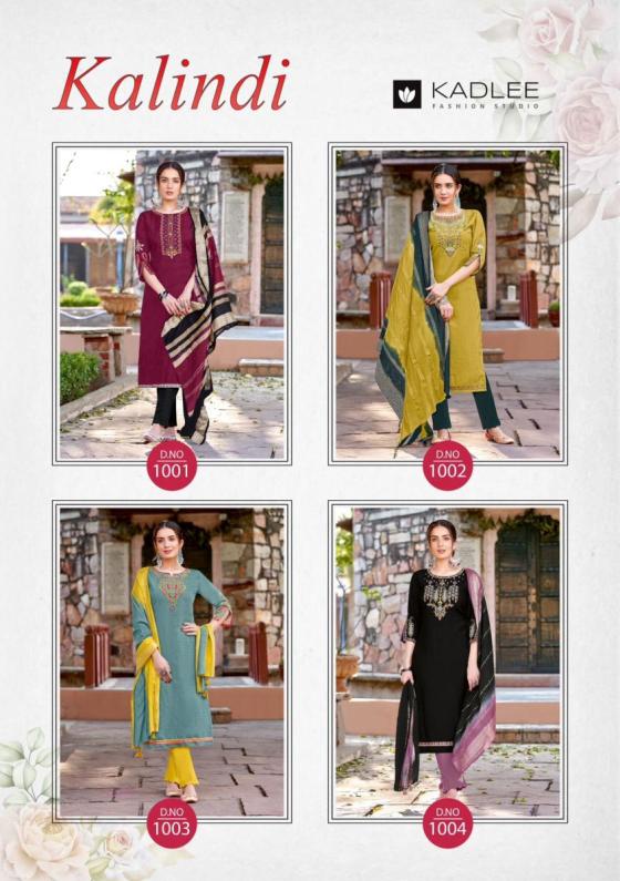 KADLEE-KALINDI-VISCOSE-WEAVING-WITH-LYCRA-COTTON-AND-MUSLIN-JACQUARD-PANT-DUPATTA-KURTI-CATALOGUE-7