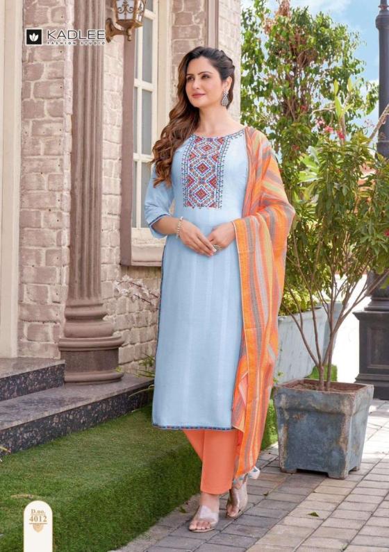 KADLEE-MANNAT-VOL-2-RAYON-WEAVING-KURTI-PANT-DUPATTA-CATLOG-4