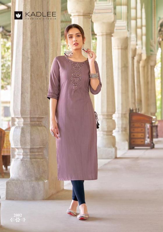 KADLEE-RAGINI-RAYON-WEAVING-BEAUTIFUL-KURTI-CATLOG-4