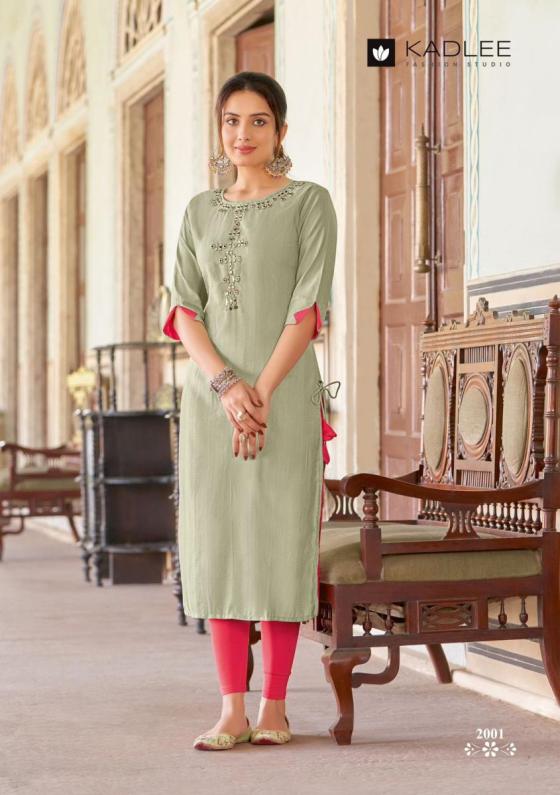 KADLEE-RAGINI-RAYON-WEAVING-BEAUTIFUL-KURTI-CATLOG-6