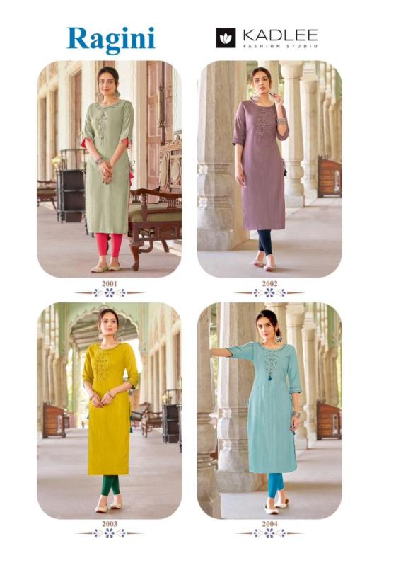 KADLEE-RAGINI-RAYON-WEAVING-BEAUTIFUL-KURTI-CATLOG-7