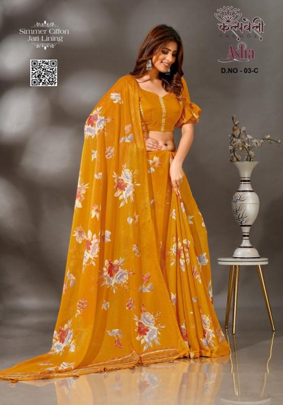 KALAPTRU-FASHION-ASHA-3-SIMMER-CHIFFON-SPECIAL-ASHA-PRINT-WITH-MATCHING-BLOUSE-AND-SAREE-CATALOGUE-3