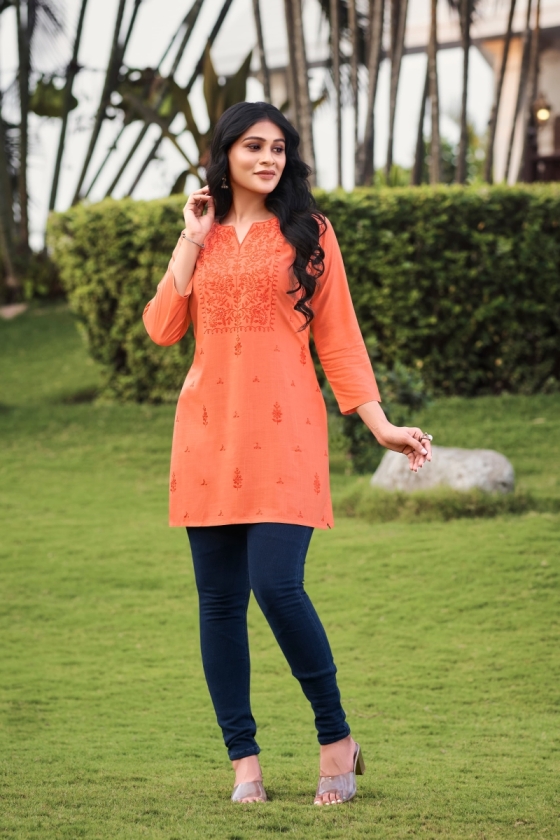 TIPS-TOPS-COLOURS-VOL-3-HEAVY-RAYON-SLUB-16KG-EMBROIDERY-FANCY-SHORT-TOPS-KURTI-CATALOGUE-4