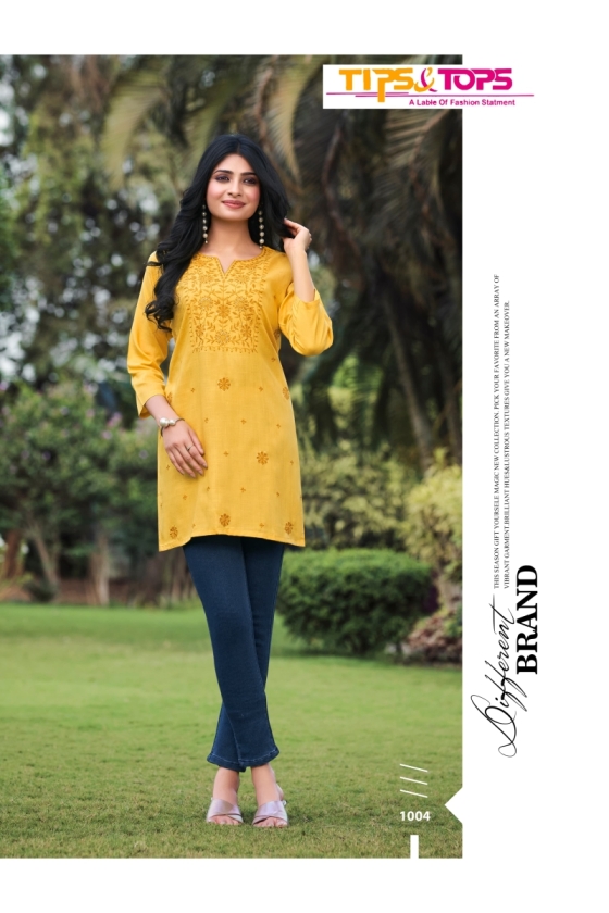 TIPS-TOPS-COLOURS-VOL-3-HEAVY-RAYON-SLUB-16KG-EMBROIDERY-FANCY-SHORT-TOPS-KURTI-CATALOGUE-6